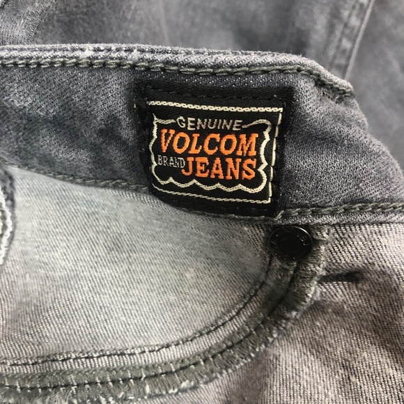 Volcom Pistol Gray Jeggings Jeans Pants ((size 7)) - Picture 8 of 8